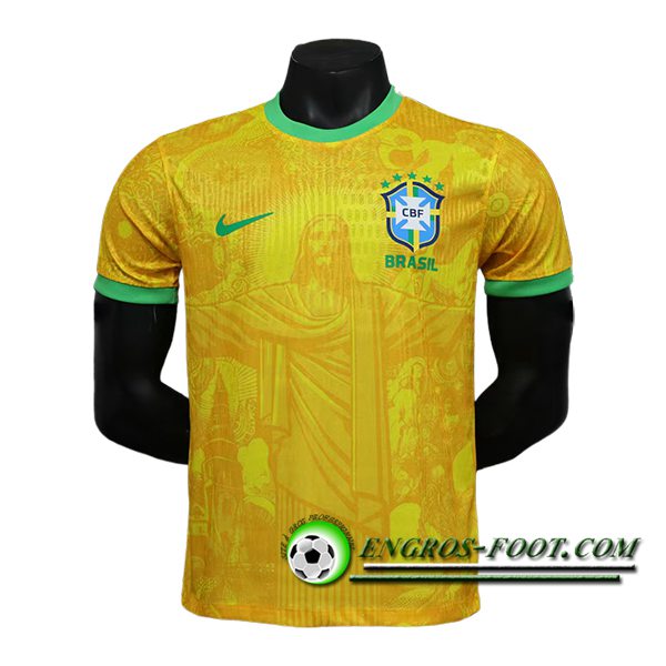 Maillot Equipe Foot Bresil Special Edition Jaune 2024/2025