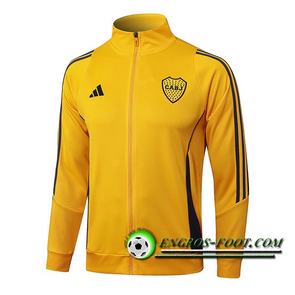 Veste Foot Boca Juniors Jaune/Noir 2025/2026