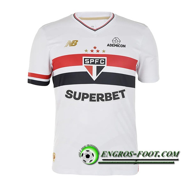 Nouveau Maillot de Foot Sao Paulo FC Domicile 2025/2026
