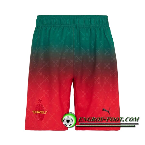 Short de Foot Milan AC Fourth Rouge 2024/2025