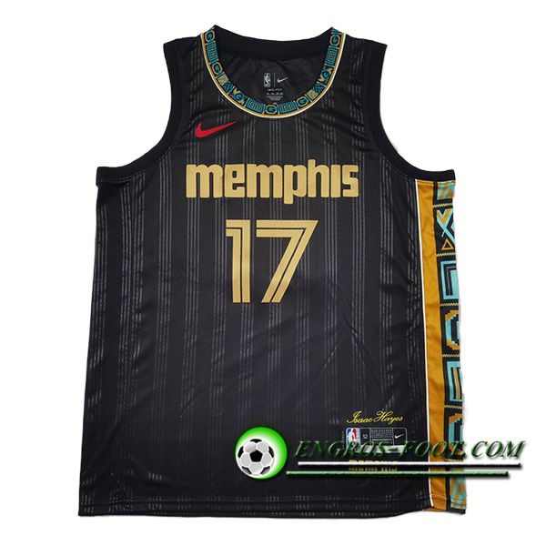 Maillot Memphis Grizzlies (KAWAMURA #17) 2025/26 Beige/Orange/Noir