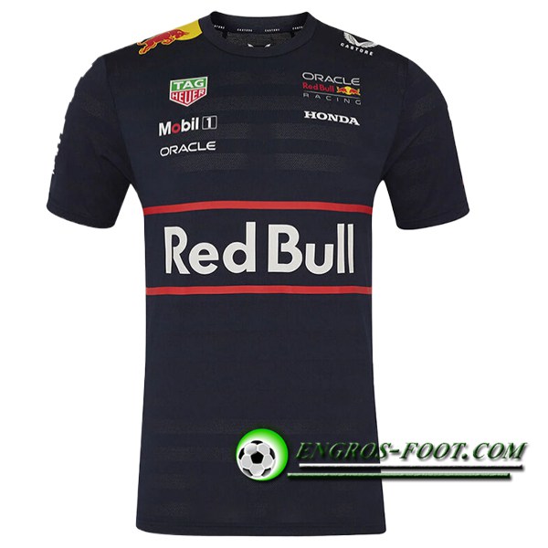 T-Shirt RedBull Racing F1 Team Noir 2025