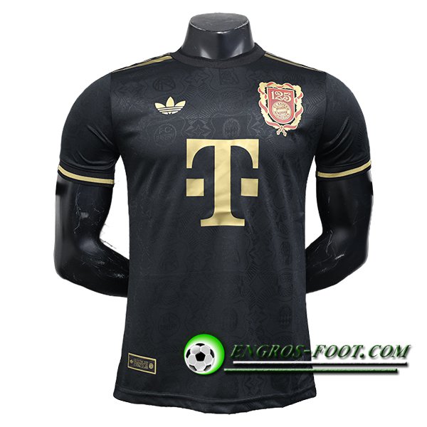 Nouveau Maillot de Foot Bayern Munich 125th Anniversary Edition Noir 2024/2025