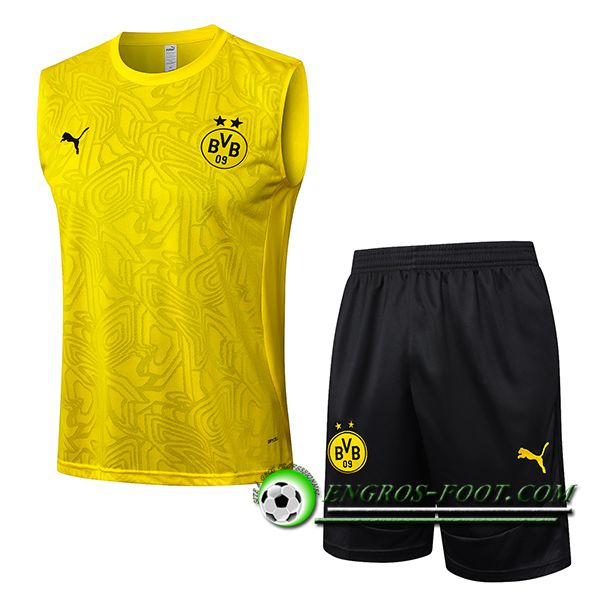 Ensemble Training Debardeur Dortmund Jaune 2025/2026