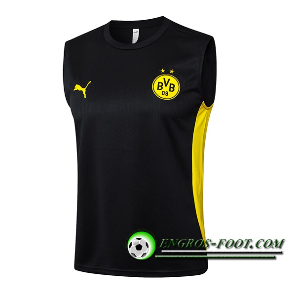 Training Debardeur Dortmund Noir/Jaune 2025/2026