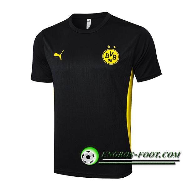 Training T-Shirts Dortmund Noir/Jaune 2025/2026