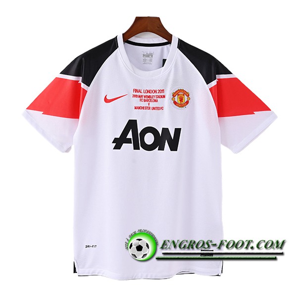 Maillot de Foot Manchester United Retro Exterieur 2011/2012