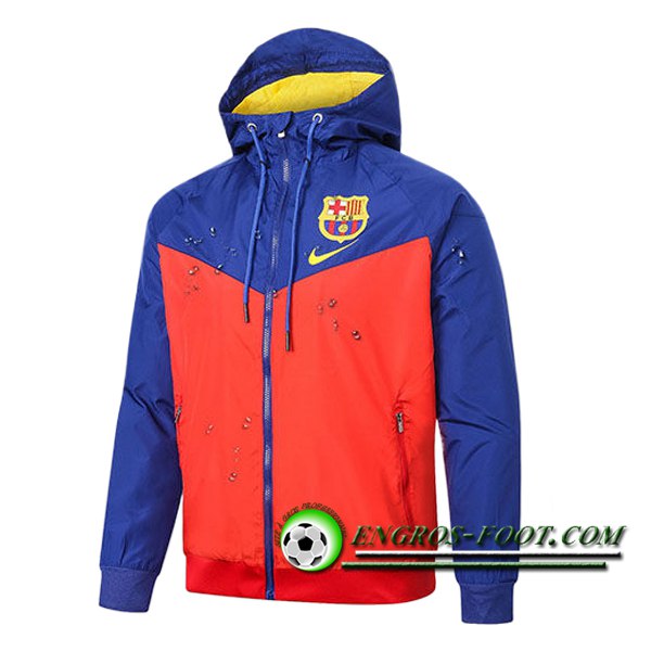 Coupe-Vent FC Barcelone Rouge/Bleu 2025/2026