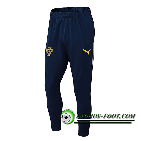 Pantalon Foot Portugal Bleu Royal 2025/2026