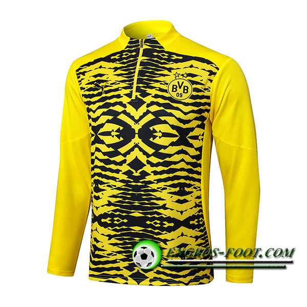 Sweatshirt Training Dortmund BVB Jaune/Noir 2025/2026