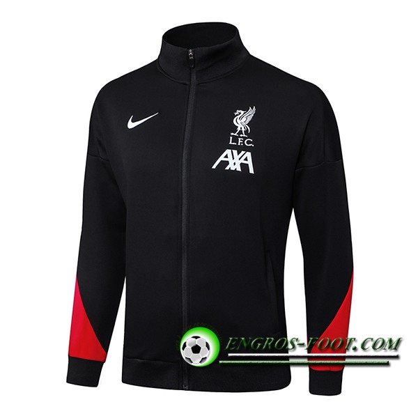Veste Foot FC Liverpool Noir/Rouge 2025/2026