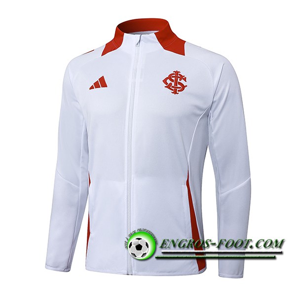 Veste Foot SC Internacional Blanc/Rouge 2025/2026