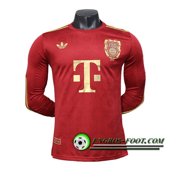 Nouveau Maillot de Foot Bayern Munich 125th Anniversary Manches Longues 2024/2025