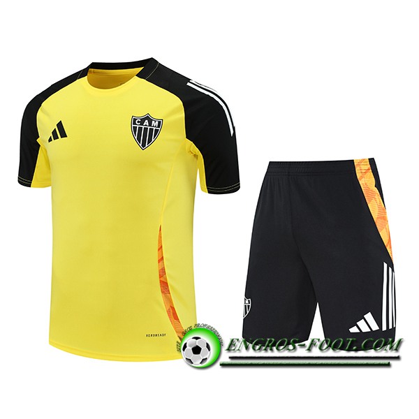 Ensemble Training T-Shirts Atletico Mineiro Jaune 2025/2026