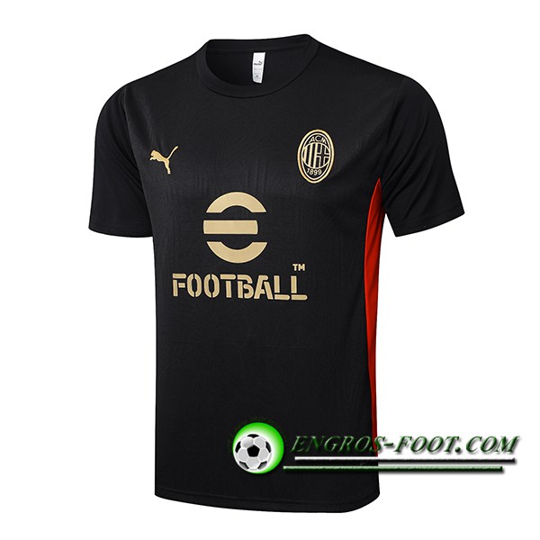 Training T-Shirts Milan AC Noir/Rouge 2025/2026