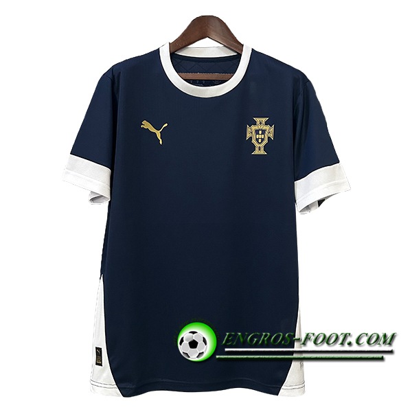 Training T-Shirts Portugal Bleu Foncé 2025/2026