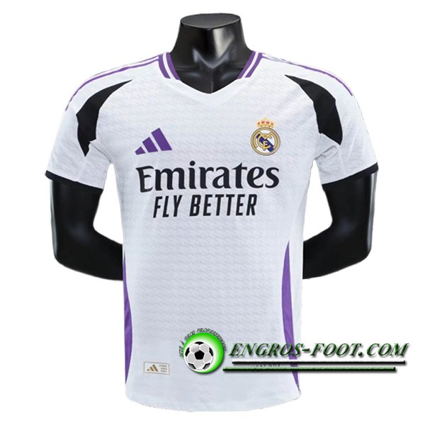 Training T-Shirts Real Madrid Blanc/Pourpre 2025/2026