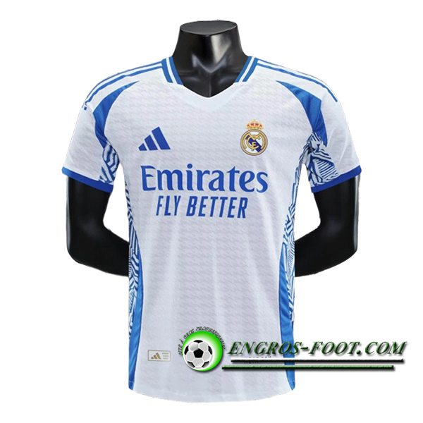Training T-Shirts Real Madrid Blanc/Bleu 2025/2026