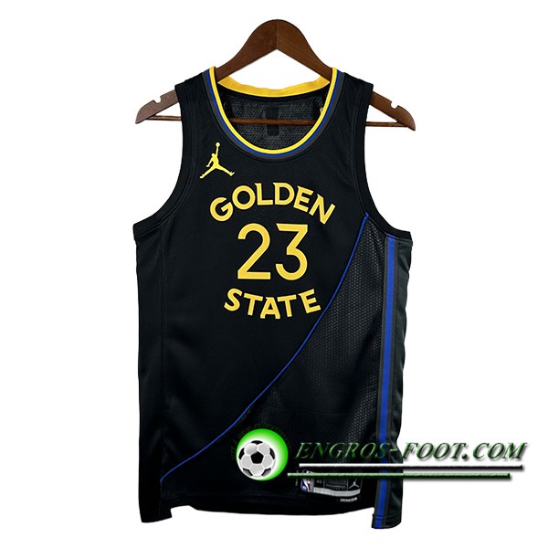 Maillot Golden State Warriors (GREEN #23) 2025/26 Noir