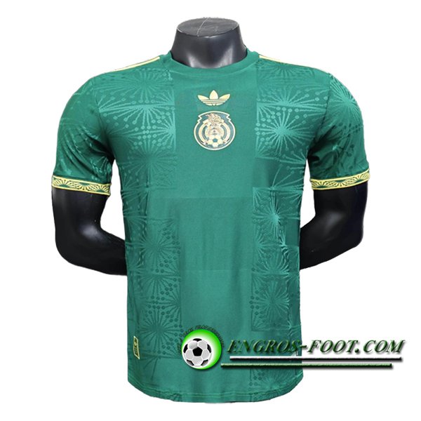 Maillot Equipe Foot Mexique Gold Cup Edition Vert 2025/2026