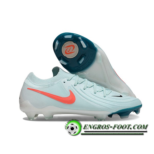 Nike Chaussures de Foot Phantom Luna Elite NU FG Bleu/Orange