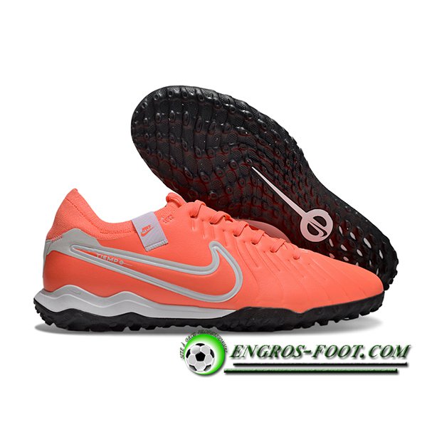Nike Chaussures de Foot Tiempo Legend X PRO TF Orange