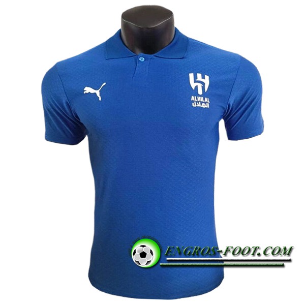 Polo Foot Al-Hilal Bleu 2025/2026