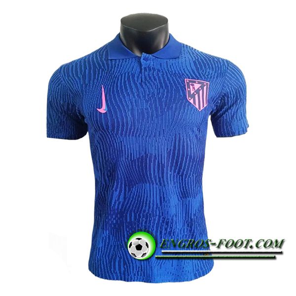 Polo Foot Atletico Madrid Bleu 2025/2026