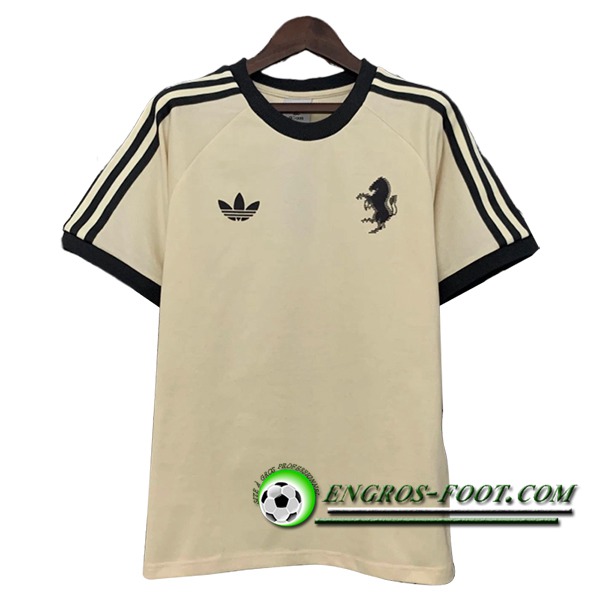 Training T-Shirts Juventus Beige/Noir 2025/2026