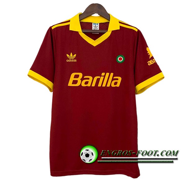 Maillot de Foot AS Rome Retro Domicile 1991/1992