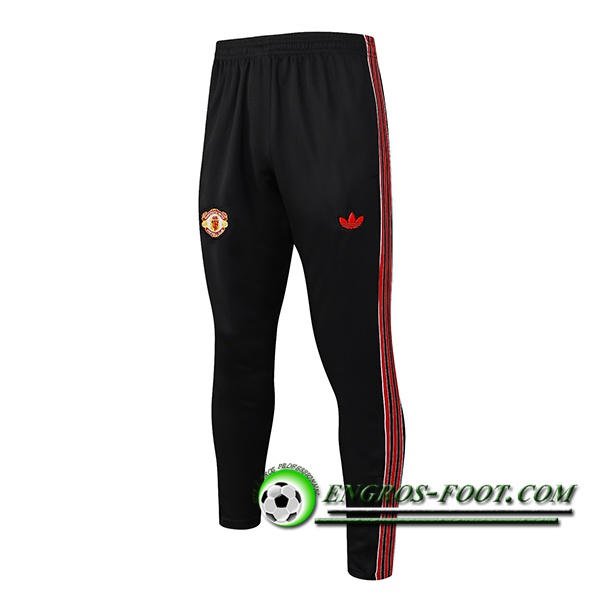 Pantalon Foot Manchester United Noir/Rouge 2025/2026
