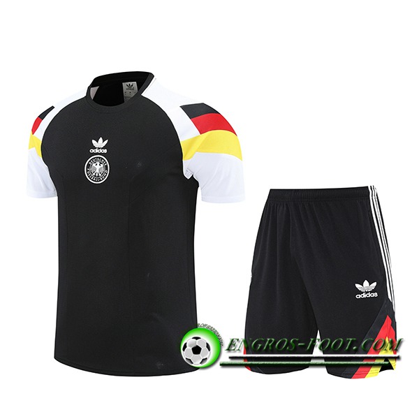 Ensemble Training T-Shirts Real Madrid Noir 2025/2026