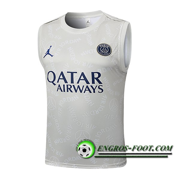 Training Debardeur PSG Gris Clair 2025/2026