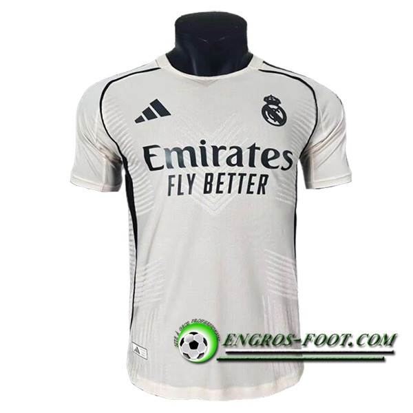 Training T-Shirts Real Madrid Blanc/Noir 2025/2026
