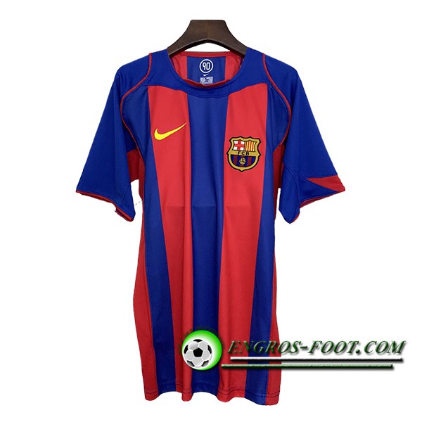 Maillot de Foot FC Barcelone Retro Domicile 2004/2005