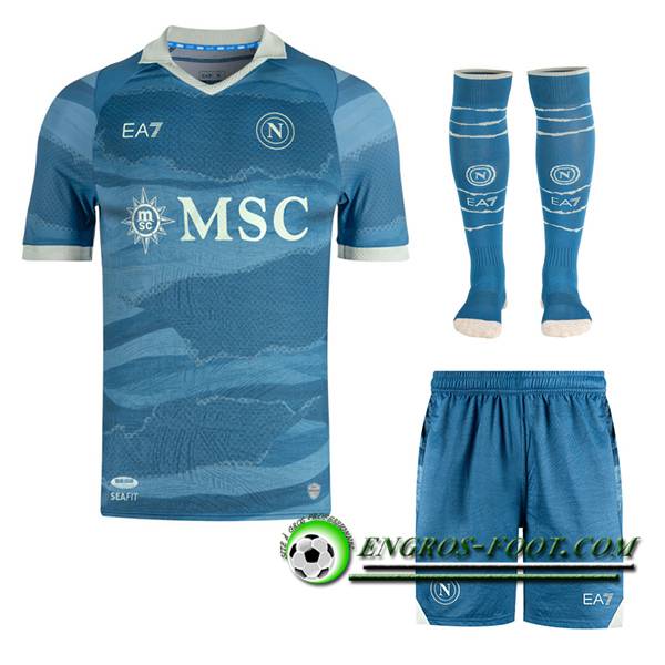 Ensemble Maillot SSC Naples Partenope Edition (Short + Chaussettes) 2024/2025