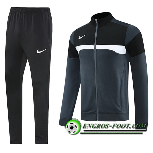 Ensemble Survetement de Foot Veste Foot Nike Gris Foncé 2025/2026