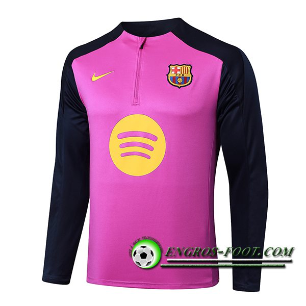 Sweatshirt Training FC Barcelone Pourpre/Bleu/Jaune 2025/2026