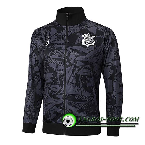 Veste Foot Corinthians Gris/Noir 2025/2026