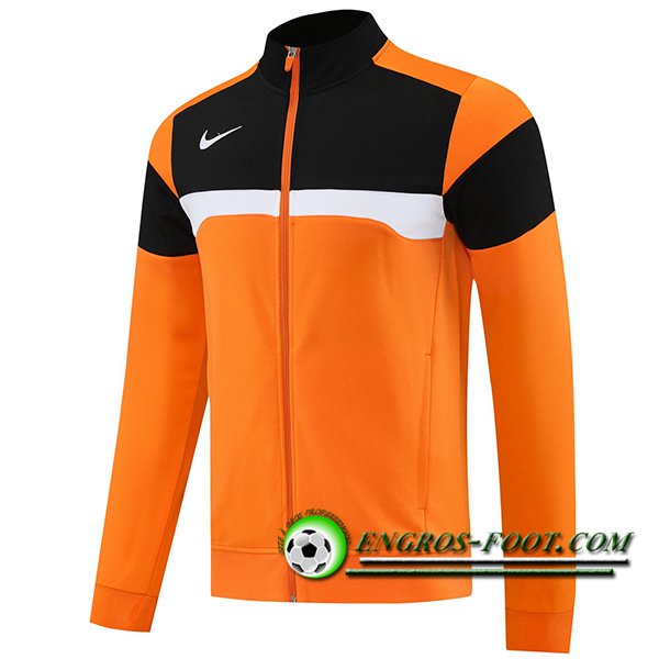 Veste Foot Nike Orange/Noir/Blanc 2025/2026