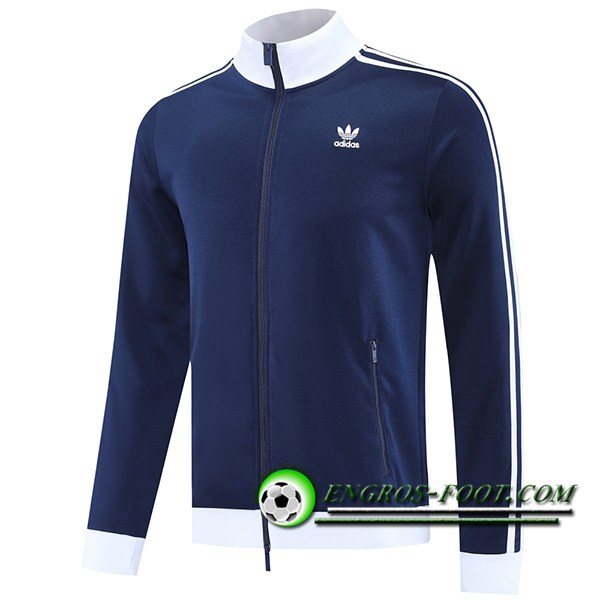 Veste Foot Adidas Bleu/Blanc 2025/2026 -03