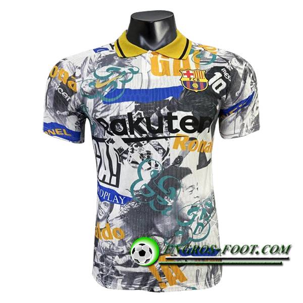 Maillot de Foot FC Barcelone Special Edition Blanc/Noir 2025/2026