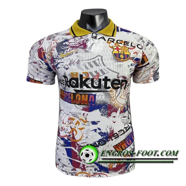 Maillot de Foot FC Barcelone Special Edition Blanc/Rouge 2025/2026