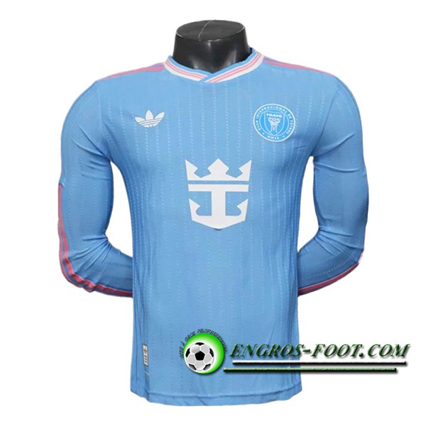 Nouveau Maillot de Foot Inter Miami CF Manches Longues Third 2025/2026