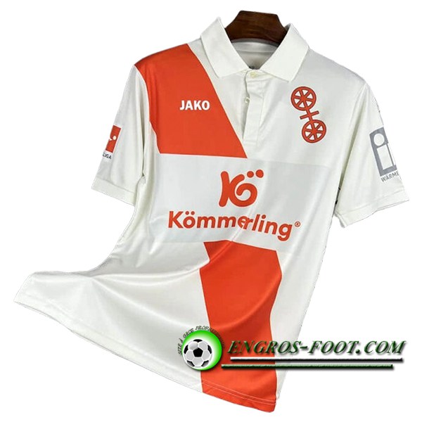 Maillot de Foot Mainz 120th Anniversary Edition Blanc 2025/2026