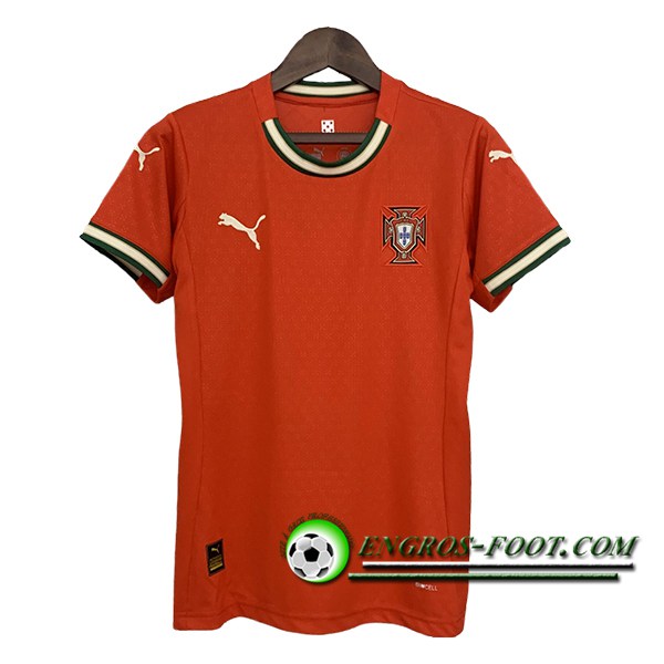 Nouveau Maillot de Foot Portugal Femme Domicile 2025/2026