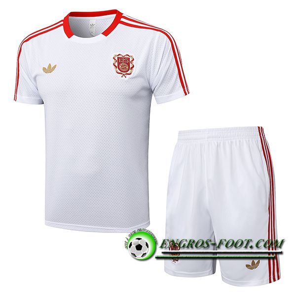 Ensemble Training T-Shirts Bayern Munich Blanc/Rouge 2025/2026