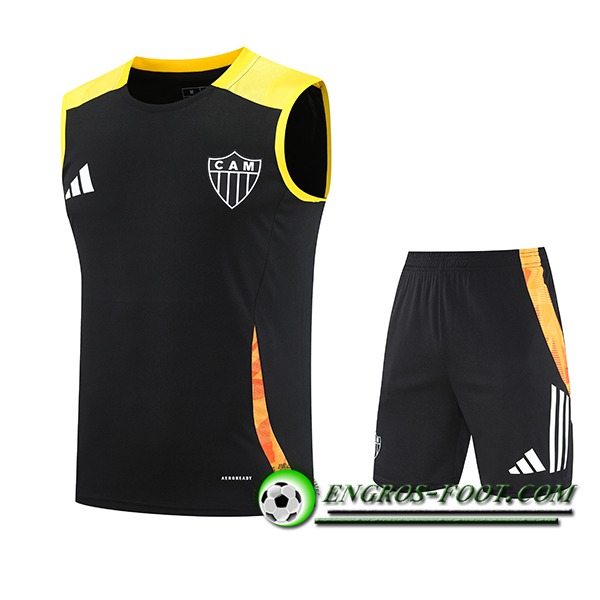 Ensemble Training Debardeur Atletico Mineiro Noir/Jaune/Orange 2025/2026