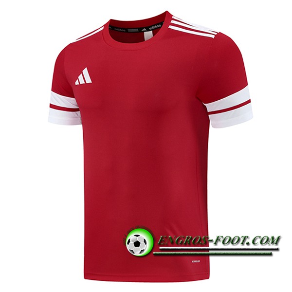 Training T-Shirts Adidas Rouge/Blanc 2025/2026