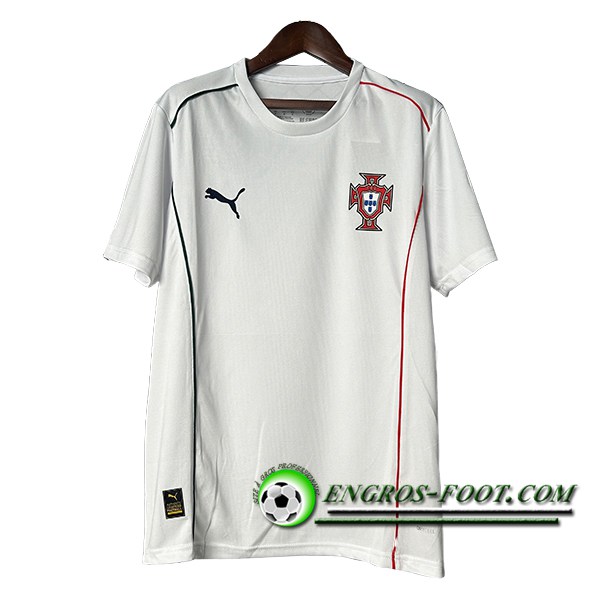 Training T-Shirts Portugal Blanc/Noir/Rouge 2025/2026